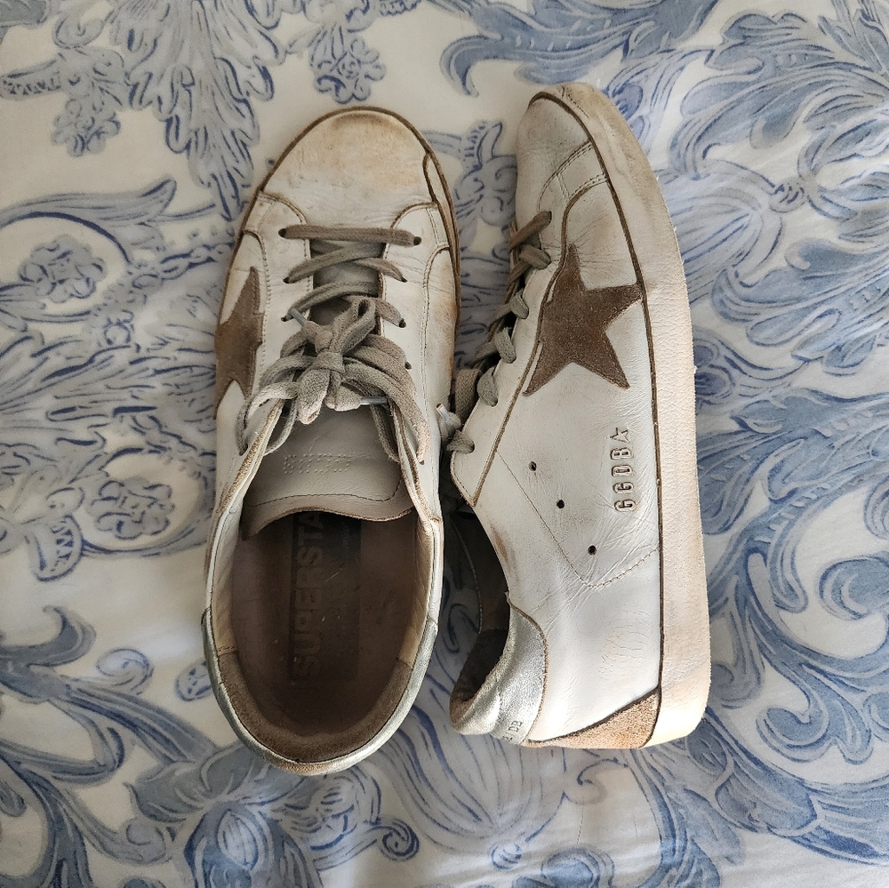 Golden Goose White Sneakers